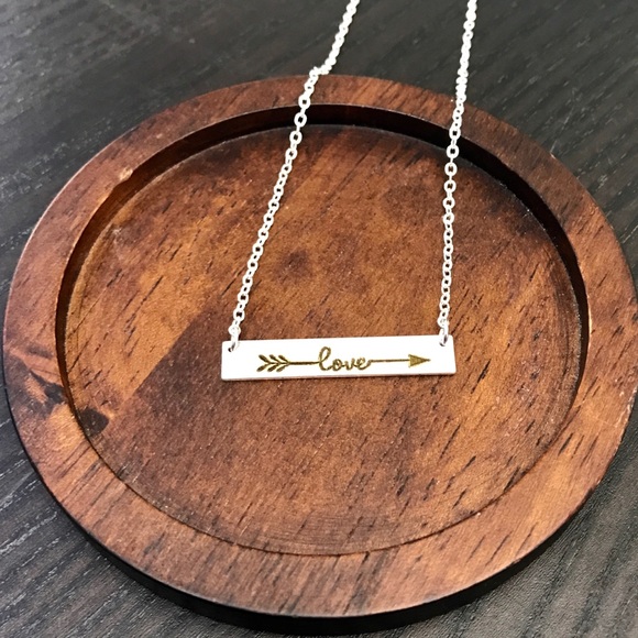 NEW!💙💎💗LOVE! CUPID’S ARROW! NECKLACE!💗💎💙BAR! - Picture 5 of 8